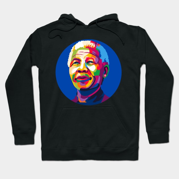 Nelson mandela pop art Hoodie by Danwpap2